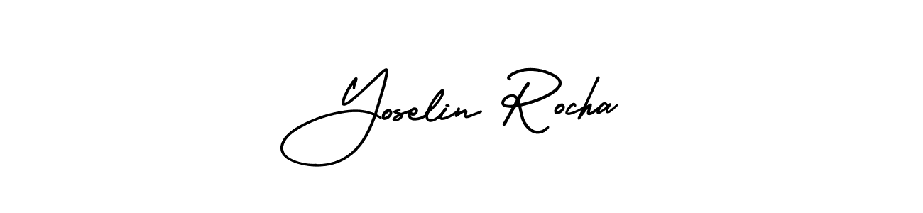 Make a short Yoselin Rocha signature style. Manage your documents anywhere anytime using AmerikaSignatureDemo-Regular. Create and add eSignatures, submit forms, share and send files easily. Yoselin Rocha signature style 3 images and pictures png