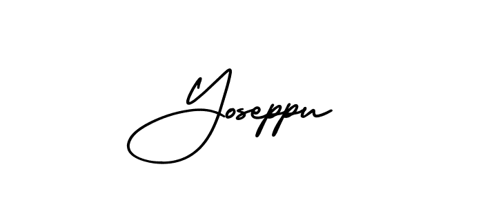 Also You can easily find your signature by using the search form. We will create Yoseppu name handwritten signature images for you free of cost using AmerikaSignatureDemo-Regular sign style. Yoseppu signature style 3 images and pictures png