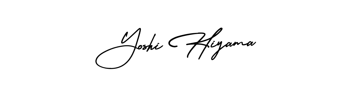 Also we have Yoshi Hiyama name is the best signature style. Create professional handwritten signature collection using AmerikaSignatureDemo-Regular autograph style. Yoshi Hiyama signature style 3 images and pictures png