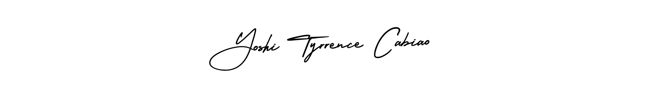 You can use this online signature creator to create a handwritten signature for the name Yoshi Tyrrence Cabiao. This is the best online autograph maker. Yoshi Tyrrence Cabiao signature style 3 images and pictures png