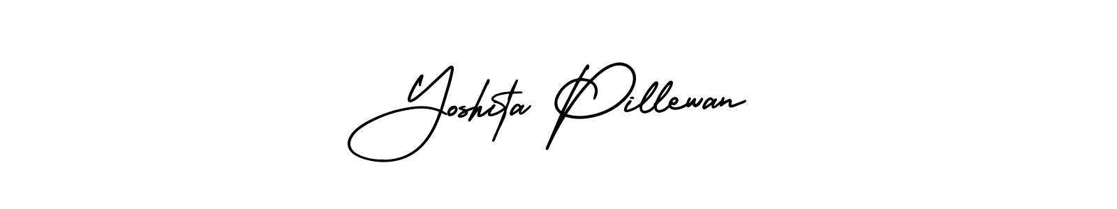 Here are the top 10 professional signature styles for the name Yoshita Pillewan. These are the best autograph styles you can use for your name. Yoshita Pillewan signature style 3 images and pictures png