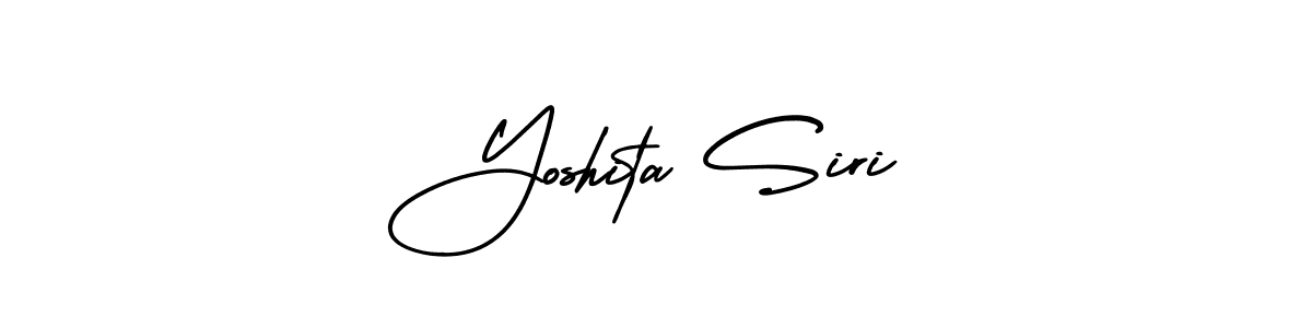 You can use this online signature creator to create a handwritten signature for the name Yoshita Siri. This is the best online autograph maker. Yoshita Siri signature style 3 images and pictures png