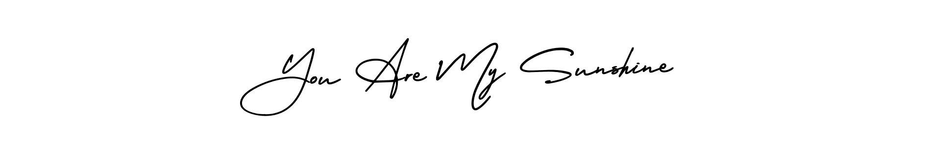 This is the best signature style for the You Are My Sunshine name. Also you like these signature font (AmerikaSignatureDemo-Regular). Mix name signature. You Are My Sunshine signature style 3 images and pictures png