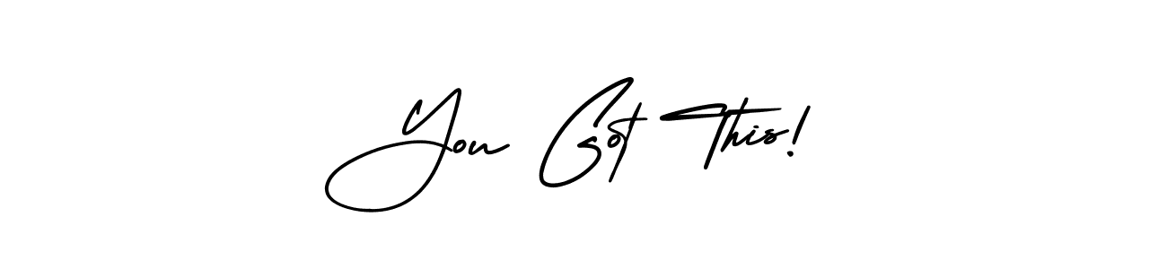 Also we have You Got This! name is the best signature style. Create professional handwritten signature collection using AmerikaSignatureDemo-Regular autograph style. You Got This! signature style 3 images and pictures png