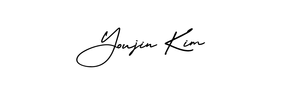Make a beautiful signature design for name Youjin Kim. Use this online signature maker to create a handwritten signature for free. Youjin Kim signature style 3 images and pictures png