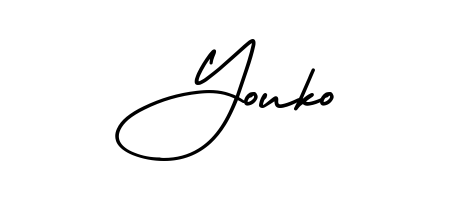 Also You can easily find your signature by using the search form. We will create Youko name handwritten signature images for you free of cost using AmerikaSignatureDemo-Regular sign style. Youko signature style 3 images and pictures png