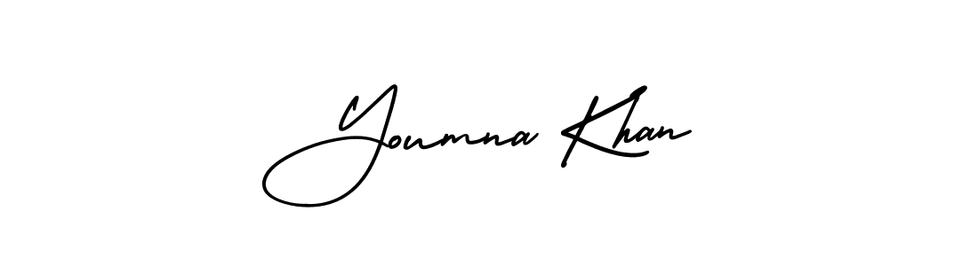 Check out images of Autograph of Youmna Khan name. Actor Youmna Khan Signature Style. AmerikaSignatureDemo-Regular is a professional sign style online. Youmna Khan signature style 3 images and pictures png