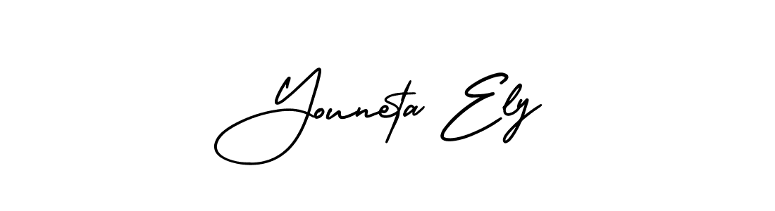Here are the top 10 professional signature styles for the name Youneta Ely. These are the best autograph styles you can use for your name. Youneta Ely signature style 3 images and pictures png