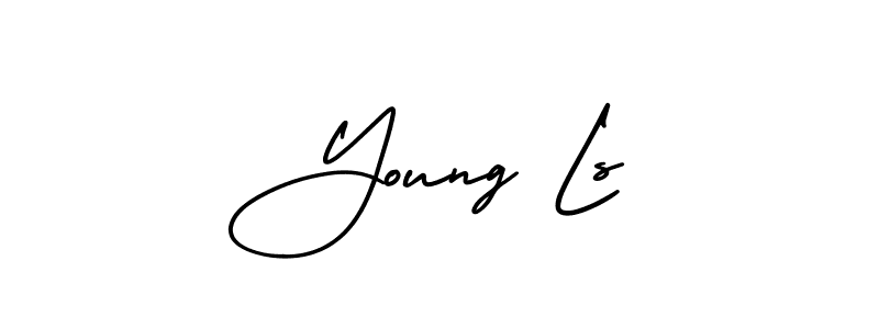 Make a beautiful signature design for name Young Ls. Use this online signature maker to create a handwritten signature for free. Young Ls signature style 3 images and pictures png