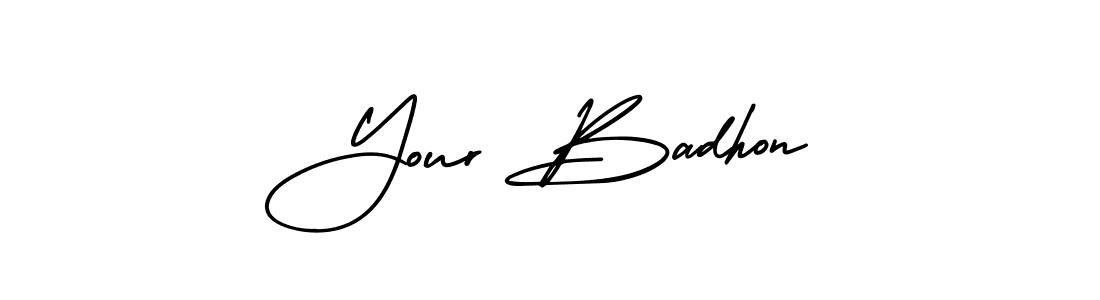 You can use this online signature creator to create a handwritten signature for the name Your Badhon. This is the best online autograph maker. Your Badhon signature style 3 images and pictures png