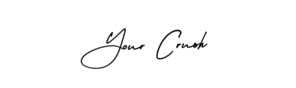 Design your own signature with our free online signature maker. With this signature software, you can create a handwritten (AmerikaSignatureDemo-Regular) signature for name Your Crush. Your Crush signature style 3 images and pictures png