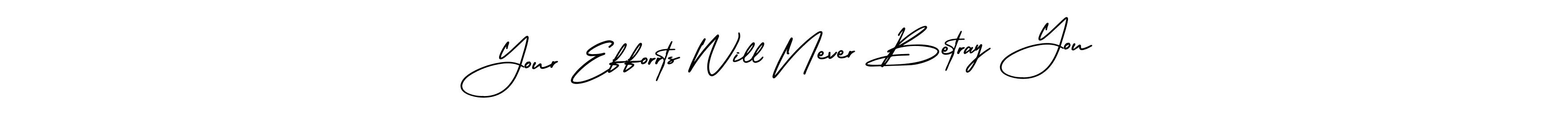 Create a beautiful signature design for name Your Efforrts Will Never Betray You. With this signature (AmerikaSignatureDemo-Regular) fonts, you can make a handwritten signature for free. Your Efforrts Will Never Betray You signature style 3 images and pictures png