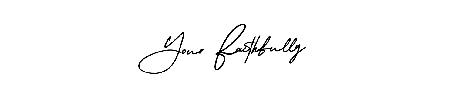 Also we have Your Faithfully name is the best signature style. Create professional handwritten signature collection using AmerikaSignatureDemo-Regular autograph style. Your Faithfully signature style 3 images and pictures png