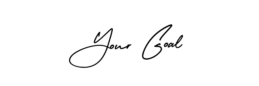 It looks lik you need a new signature style for name Your Goal. Design unique handwritten (AmerikaSignatureDemo-Regular) signature with our free signature maker in just a few clicks. Your Goal signature style 3 images and pictures png