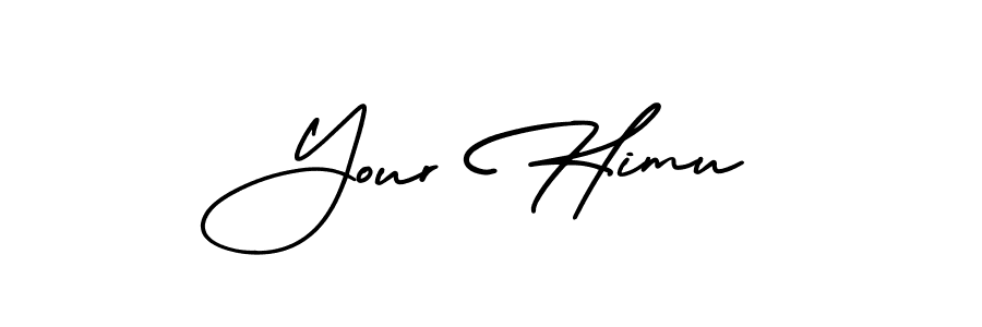 Create a beautiful signature design for name Your Himu. With this signature (AmerikaSignatureDemo-Regular) fonts, you can make a handwritten signature for free. Your Himu signature style 3 images and pictures png