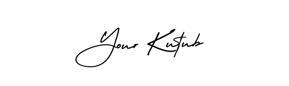 Also You can easily find your signature by using the search form. We will create Your Kutub name handwritten signature images for you free of cost using AmerikaSignatureDemo-Regular sign style. Your Kutub signature style 3 images and pictures png