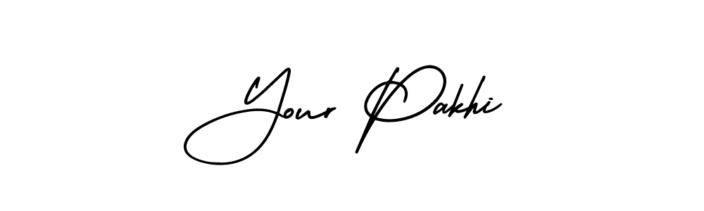 It looks lik you need a new signature style for name Your Pakhi. Design unique handwritten (AmerikaSignatureDemo-Regular) signature with our free signature maker in just a few clicks. Your Pakhi signature style 3 images and pictures png