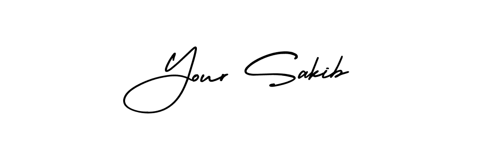 Also You can easily find your signature by using the search form. We will create Your Sakib name handwritten signature images for you free of cost using AmerikaSignatureDemo-Regular sign style. Your Sakib signature style 3 images and pictures png