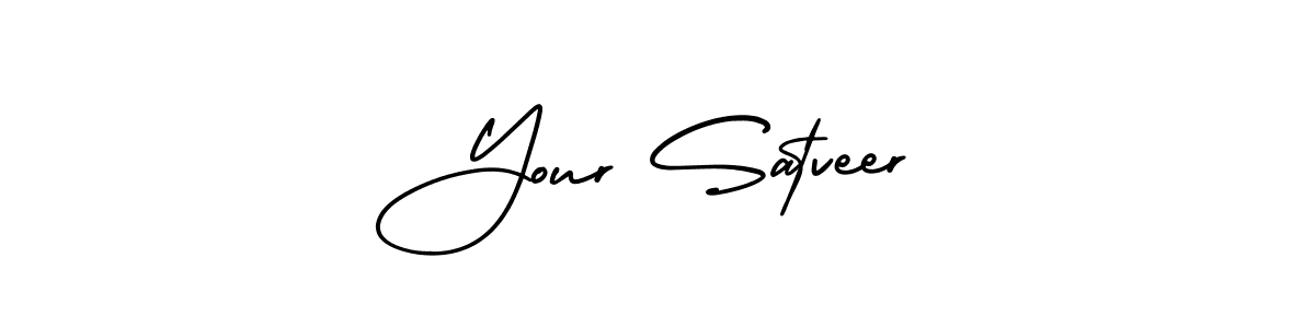This is the best signature style for the Your Satveer name. Also you like these signature font (AmerikaSignatureDemo-Regular). Mix name signature. Your Satveer signature style 3 images and pictures png