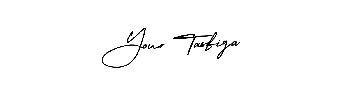 Check out images of Autograph of Your Tasfiya name. Actor Your Tasfiya Signature Style. AmerikaSignatureDemo-Regular is a professional sign style online. Your Tasfiya signature style 3 images and pictures png