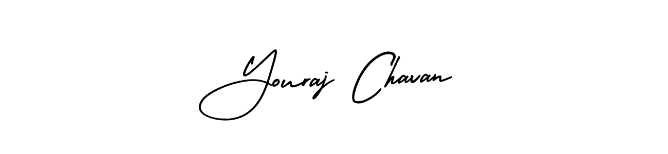 AmerikaSignatureDemo-Regular is a professional signature style that is perfect for those who want to add a touch of class to their signature. It is also a great choice for those who want to make their signature more unique. Get Youraj Chavan name to fancy signature for free. Youraj Chavan signature style 3 images and pictures png