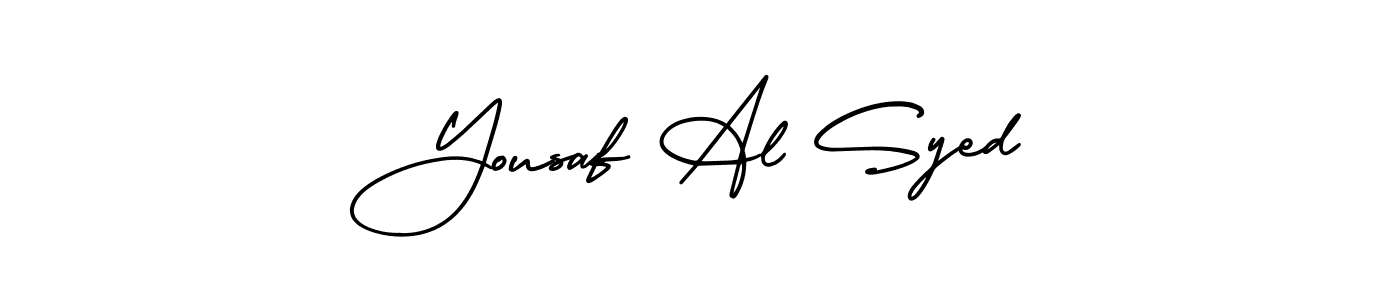 It looks lik you need a new signature style for name Yousaf Al Syed. Design unique handwritten (AmerikaSignatureDemo-Regular) signature with our free signature maker in just a few clicks. Yousaf Al Syed signature style 3 images and pictures png