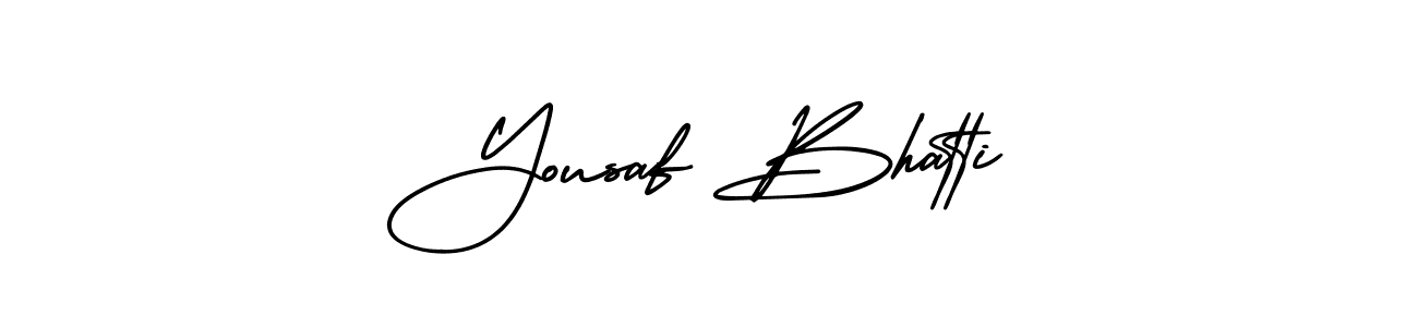 You can use this online signature creator to create a handwritten signature for the name Yousaf Bhatti. This is the best online autograph maker. Yousaf Bhatti signature style 3 images and pictures png