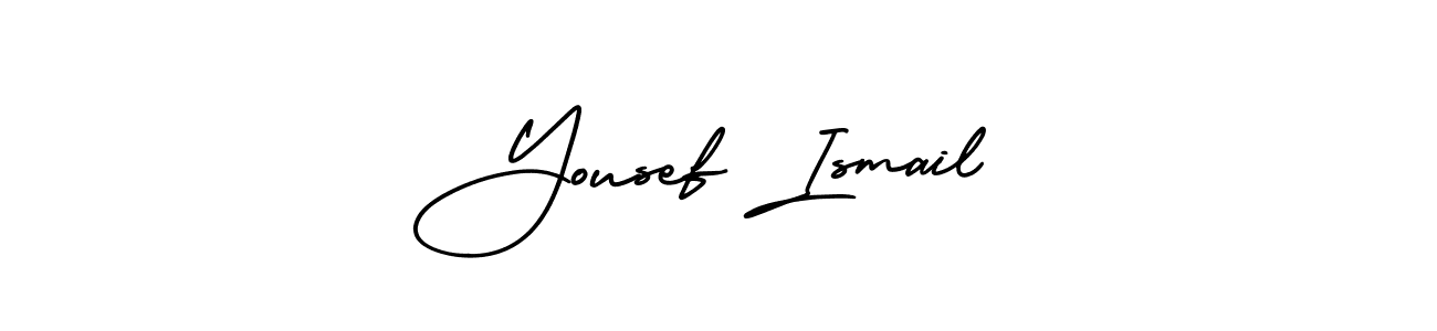 if you are searching for the best signature style for your name Yousef Ismail. so please give up your signature search. here we have designed multiple signature styles  using AmerikaSignatureDemo-Regular. Yousef Ismail signature style 3 images and pictures png