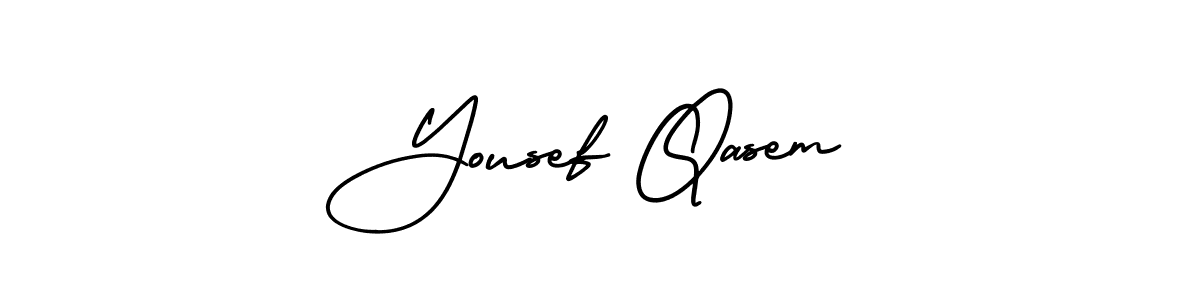 Here are the top 10 professional signature styles for the name Yousef Qasem. These are the best autograph styles you can use for your name. Yousef Qasem signature style 3 images and pictures png