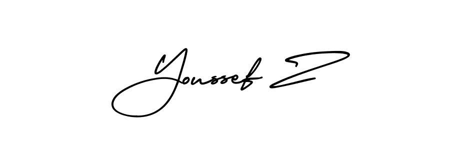 Make a beautiful signature design for name Youssef Z. Use this online signature maker to create a handwritten signature for free. Youssef Z signature style 3 images and pictures png