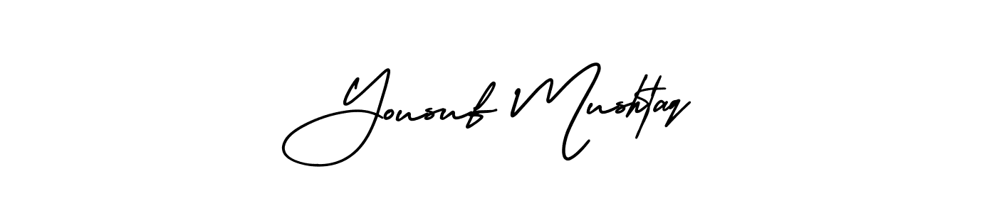 Also You can easily find your signature by using the search form. We will create Yousuf Mushtaq name handwritten signature images for you free of cost using AmerikaSignatureDemo-Regular sign style. Yousuf Mushtaq signature style 3 images and pictures png