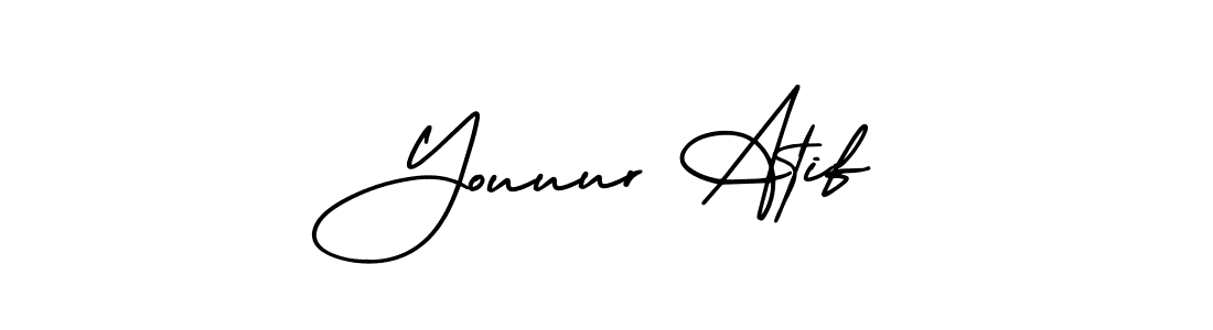 Make a beautiful signature design for name Youuur Atif. Use this online signature maker to create a handwritten signature for free. Youuur Atif signature style 3 images and pictures png