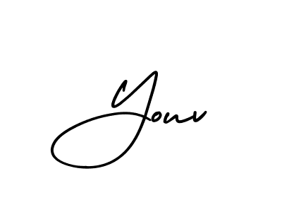 It looks lik you need a new signature style for name Youv. Design unique handwritten (AmerikaSignatureDemo-Regular) signature with our free signature maker in just a few clicks. Youv signature style 3 images and pictures png