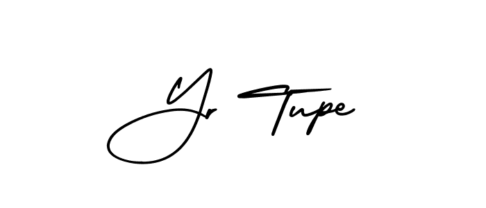 Also we have Yr Tupe name is the best signature style. Create professional handwritten signature collection using AmerikaSignatureDemo-Regular autograph style. Yr Tupe signature style 3 images and pictures png