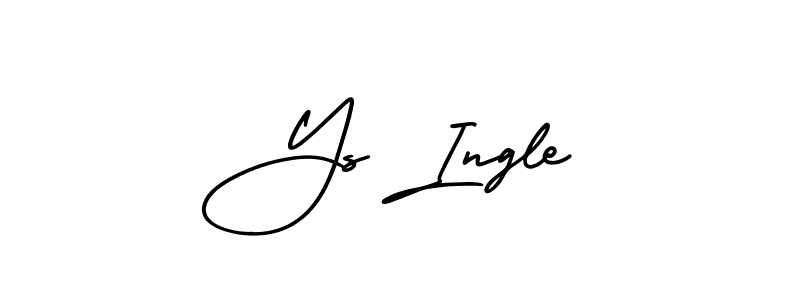 AmerikaSignatureDemo-Regular is a professional signature style that is perfect for those who want to add a touch of class to their signature. It is also a great choice for those who want to make their signature more unique. Get Ys Ingle name to fancy signature for free. Ys Ingle signature style 3 images and pictures png