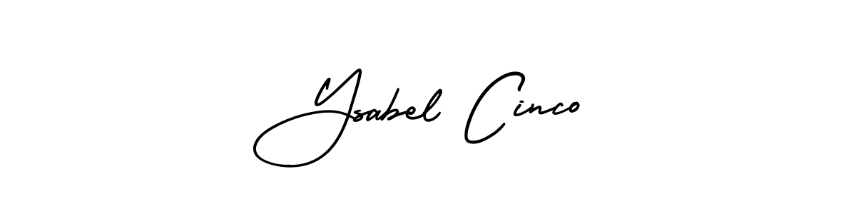 AmerikaSignatureDemo-Regular is a professional signature style that is perfect for those who want to add a touch of class to their signature. It is also a great choice for those who want to make their signature more unique. Get Ysabel Cinco name to fancy signature for free. Ysabel Cinco signature style 3 images and pictures png