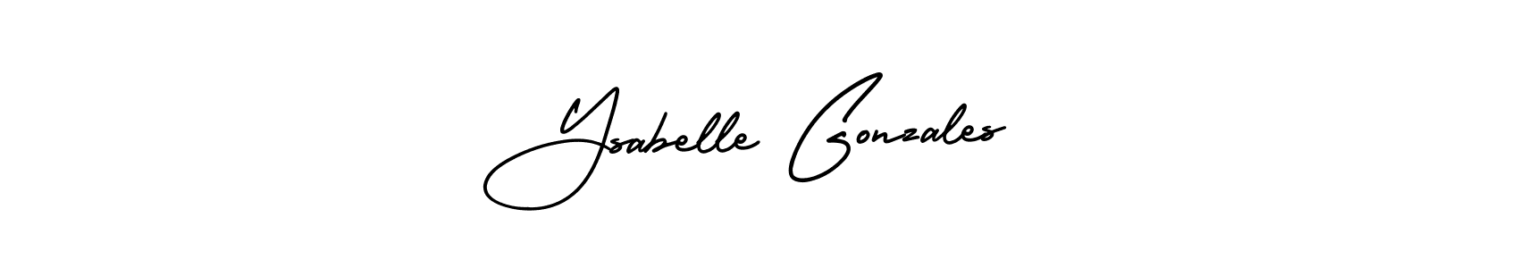 Best and Professional Signature Style for Ysabelle Gonzales. AmerikaSignatureDemo-Regular Best Signature Style Collection. Ysabelle Gonzales signature style 3 images and pictures png