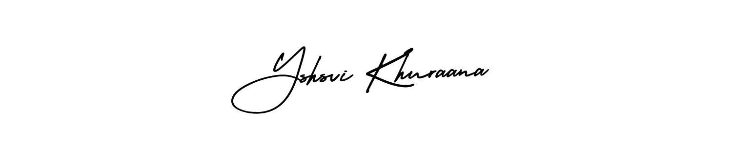 AmerikaSignatureDemo-Regular is a professional signature style that is perfect for those who want to add a touch of class to their signature. It is also a great choice for those who want to make their signature more unique. Get Yshsvi Khuraana name to fancy signature for free. Yshsvi Khuraana signature style 3 images and pictures png