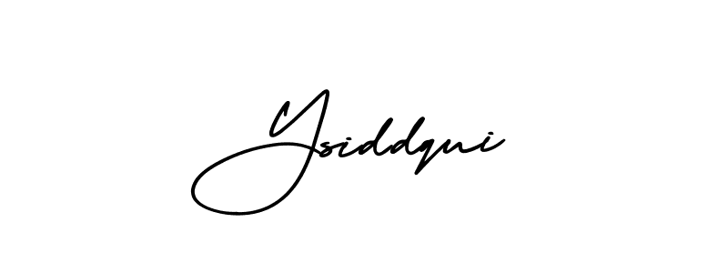 Similarly AmerikaSignatureDemo-Regular is the best handwritten signature design. Signature creator online .You can use it as an online autograph creator for name Ysiddqui. Ysiddqui signature style 3 images and pictures png