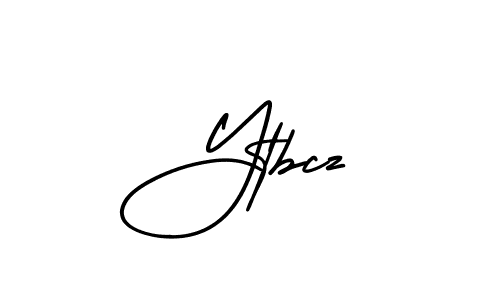 Design your own signature with our free online signature maker. With this signature software, you can create a handwritten (AmerikaSignatureDemo-Regular) signature for name Ytbcz. Ytbcz signature style 3 images and pictures png