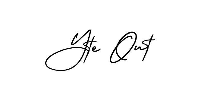 See photos of Yte Out official signature by Spectra . Check more albums & portfolios. Read reviews & check more about AmerikaSignatureDemo-Regular font. Yte Out signature style 3 images and pictures png