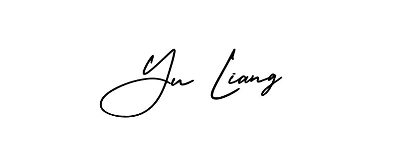 See photos of Yu Liang official signature by Spectra . Check more albums & portfolios. Read reviews & check more about AmerikaSignatureDemo-Regular font. Yu Liang signature style 3 images and pictures png