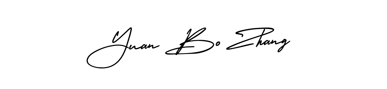 How to Draw Yuan Bo Zhang signature style? AmerikaSignatureDemo-Regular is a latest design signature styles for name Yuan Bo Zhang. Yuan Bo Zhang signature style 3 images and pictures png