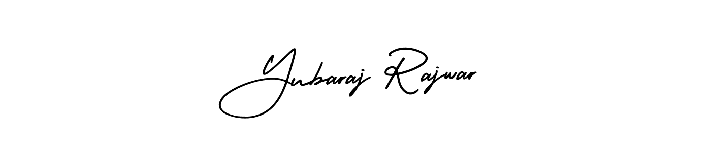 Make a beautiful signature design for name Yubaraj Rajwar. With this signature (AmerikaSignatureDemo-Regular) style, you can create a handwritten signature for free. Yubaraj Rajwar signature style 3 images and pictures png