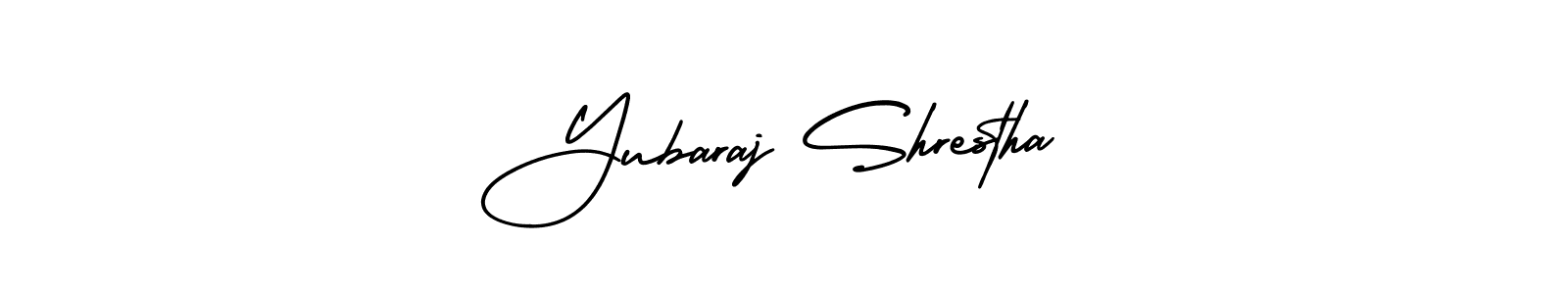 This is the best signature style for the Yubaraj Shrestha name. Also you like these signature font (AmerikaSignatureDemo-Regular). Mix name signature. Yubaraj Shrestha signature style 3 images and pictures png