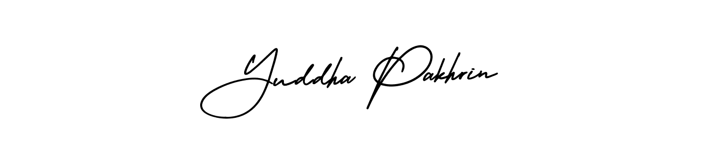 How to Draw Yuddha Pakhrin signature style? AmerikaSignatureDemo-Regular is a latest design signature styles for name Yuddha Pakhrin. Yuddha Pakhrin signature style 3 images and pictures png