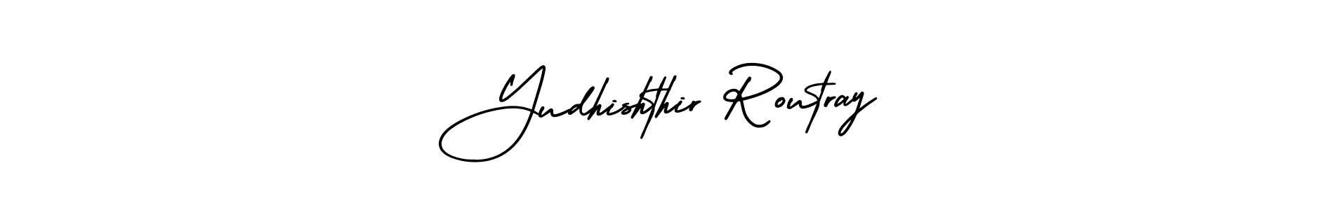 Check out images of Autograph of Yudhishthir Routray name. Actor Yudhishthir Routray Signature Style. AmerikaSignatureDemo-Regular is a professional sign style online. Yudhishthir Routray signature style 3 images and pictures png