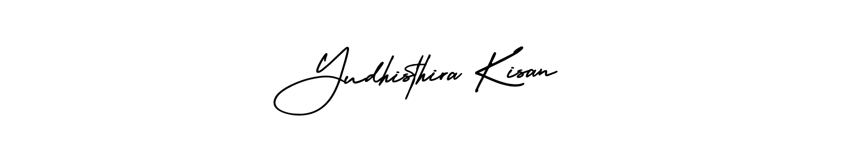How to Draw Yudhisthira Kisan signature style? AmerikaSignatureDemo-Regular is a latest design signature styles for name Yudhisthira Kisan. Yudhisthira Kisan signature style 3 images and pictures png