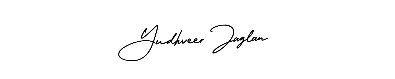 if you are searching for the best signature style for your name Yudhveer Jaglan. so please give up your signature search. here we have designed multiple signature styles  using AmerikaSignatureDemo-Regular. Yudhveer Jaglan signature style 3 images and pictures png