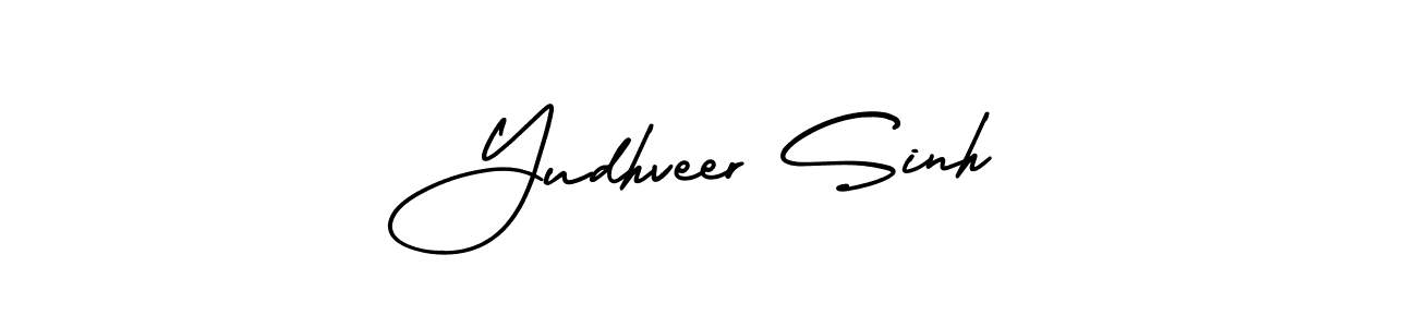 Create a beautiful signature design for name Yudhveer Sinh. With this signature (AmerikaSignatureDemo-Regular) fonts, you can make a handwritten signature for free. Yudhveer Sinh signature style 3 images and pictures png